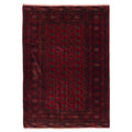 Ecarpetgallery Hand Knotted Teimani Red Wool Rug 311 X 57