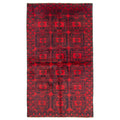Ecarpetgallery Hand Knotted Teimani Red Wool Rug 35 X 61