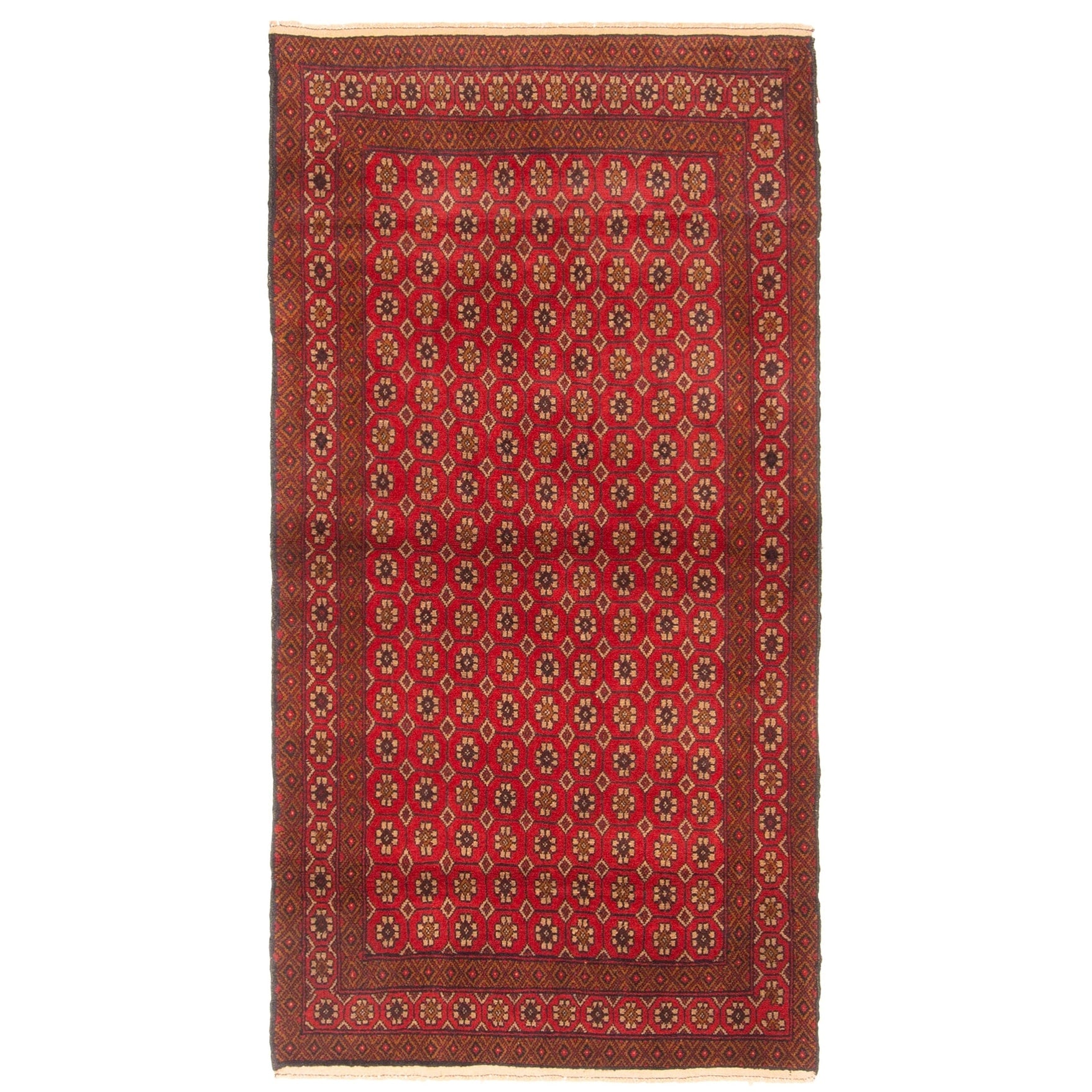 Ecarpetgallery Hand Knotted Teimani Red Wool Rug 30 X 510