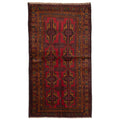 Ecarpetgallery Hand Knotted Teimani Red Wool Rug 37 X 66