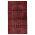 Ecarpetgallery Hand Knotted Teimani Red Wool Rug 39 X 65