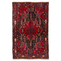 Ecarpetgallery Hand Knotted Teimani Red Wool Rug 34 X 56