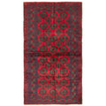 Ecarpetgallery Hand Knotted Teimani Red Wool Rug 35 X 62