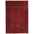 Ecarpetgallery Hand Knotted Teimani Red Wool Rug 66 X 92