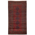 Ecarpetgallery Hand Knotted Teimani Red Wool Rug 40 X 75