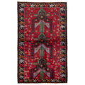 Ecarpetgallery Hand Knotted Teimani Red Wool Rug 40 X 68
