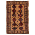 Ecarpetgallery Hand Knotted Teimani Tan Wool Rug 64 X 94