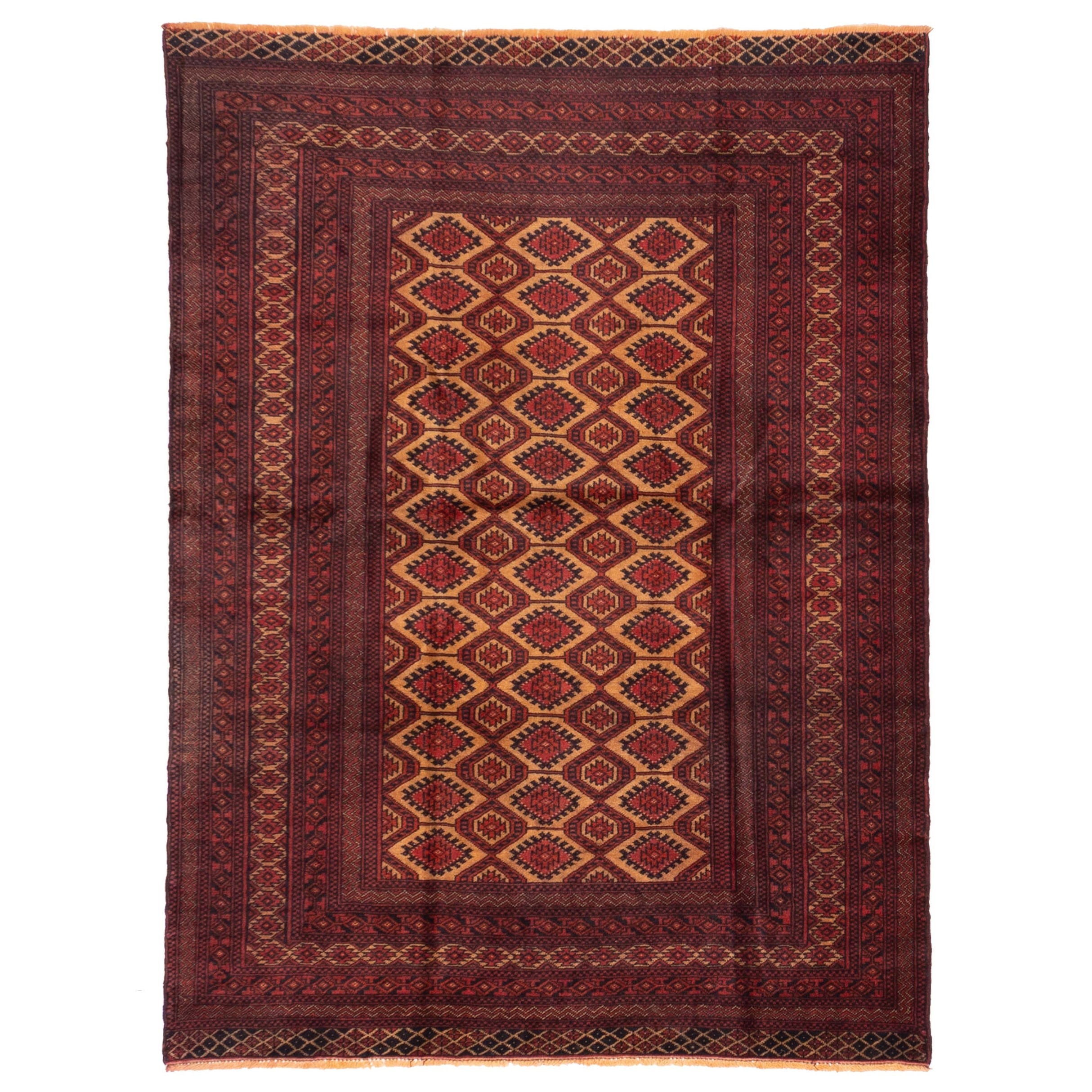 Ecarpetgallery Hand Knotted Teimani Tan Wool Rug 311 X 53