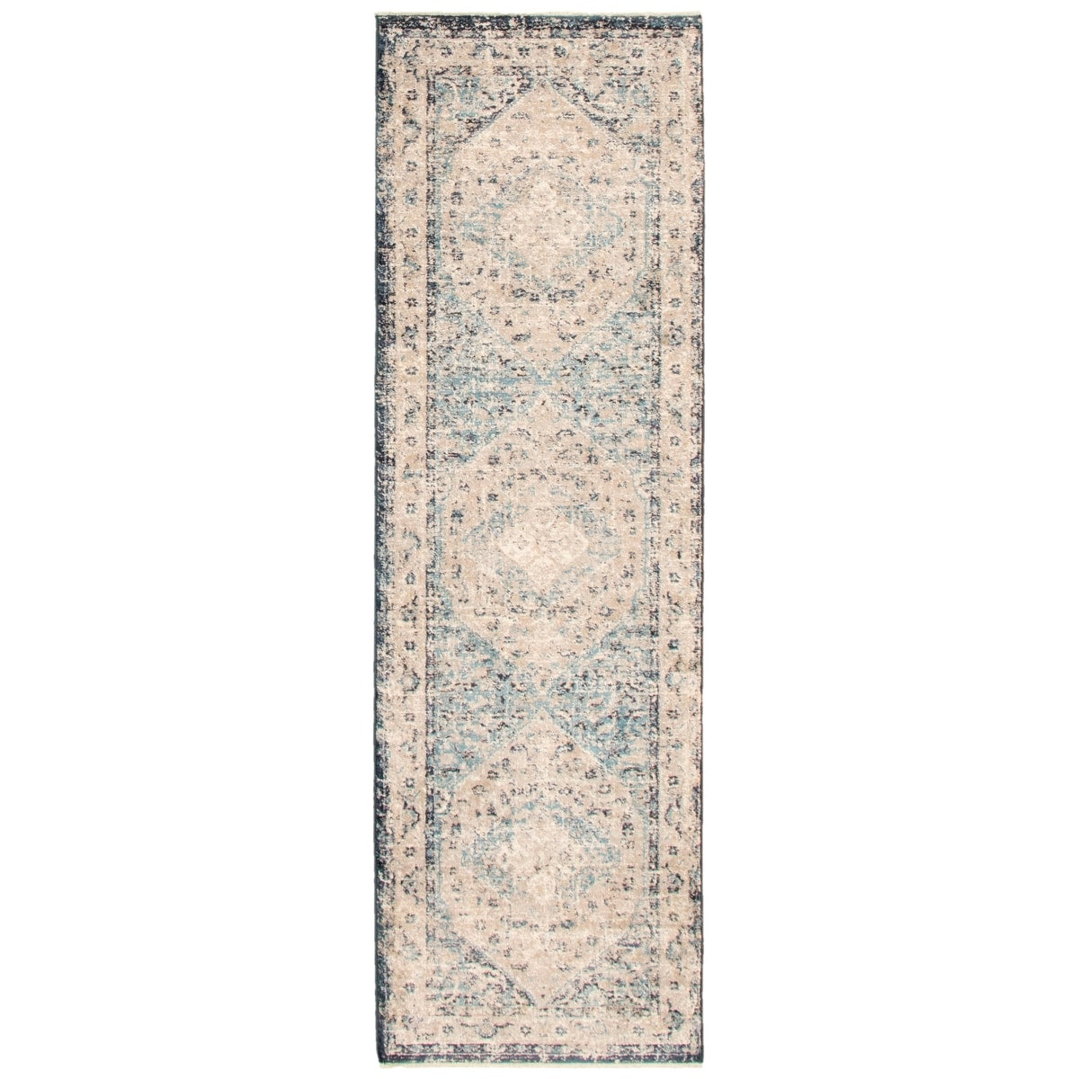 Ecarpetgallery Machine Woven Bolivia Bijar Grey Rug 22 X 80