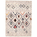 Ecarpetgallery Machine Woven Morocco Classic Ivory Polypropylene Rug 53 X 73