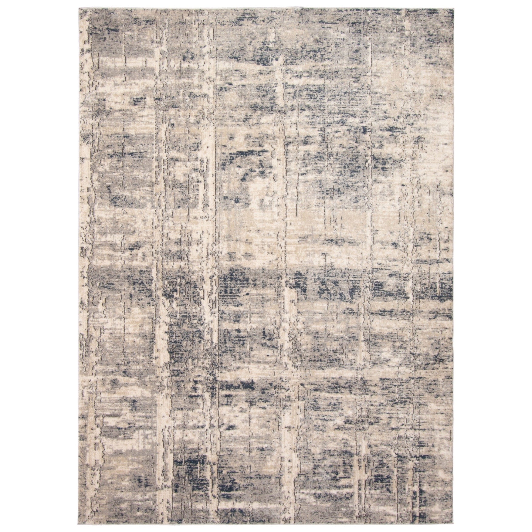 Ecarpetgallery Oregon Abstract Ivory Rug 53 X 73 53 X 73