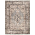 Ecarpetgallery Machine Woven Oregon Bijar Blue Polypropylene Rug 27 X 82