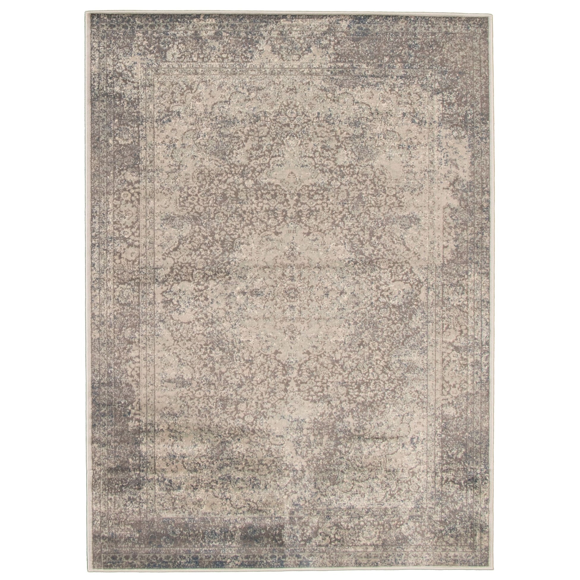 Machine Woven Willow Grey Rug 67 X 96