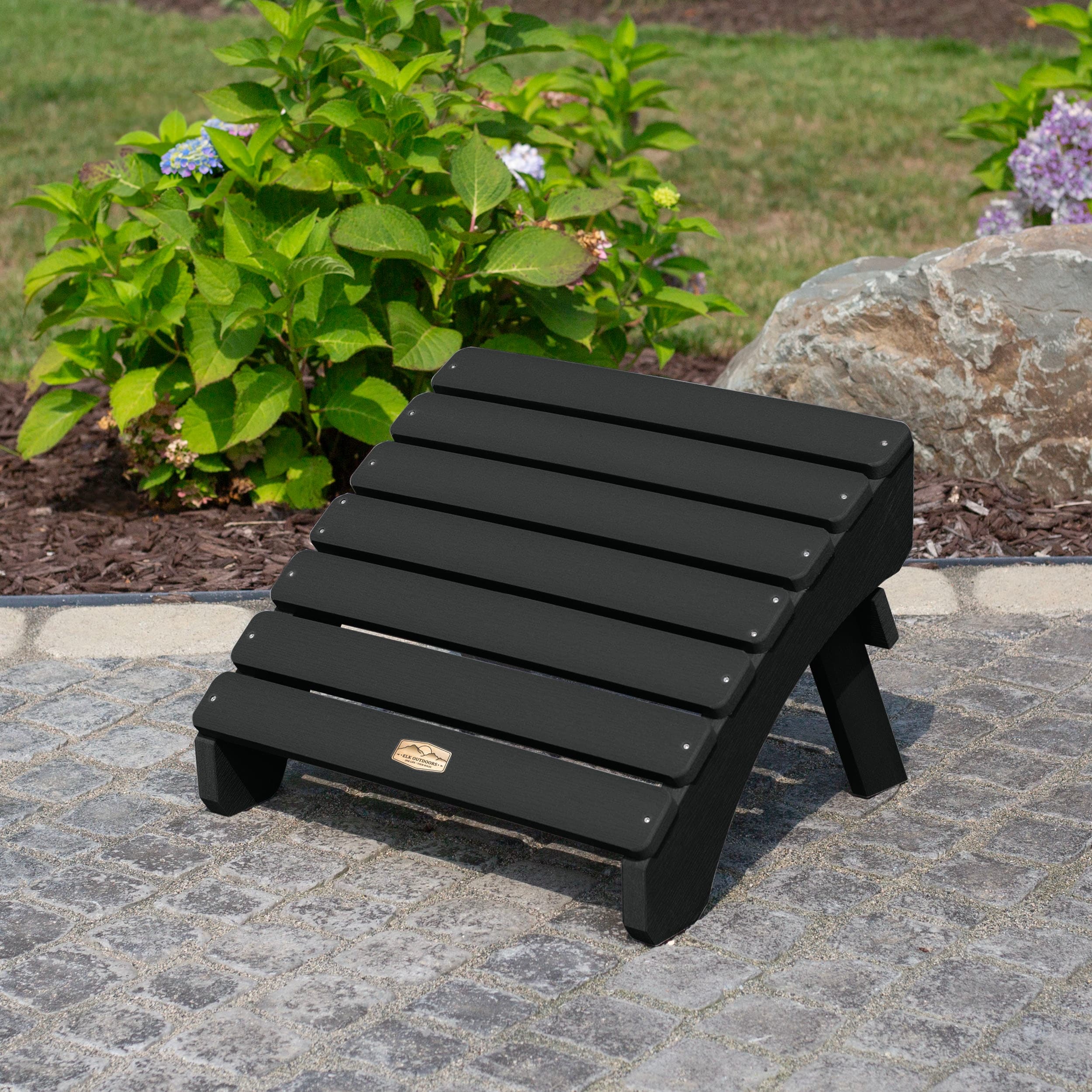 Elk Outdoors Essential Eco Friendly Folding Ottoman