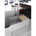 Empire Devon 30 In. Fireclay Workstation Reversible Farmhouse Kitchen Sink