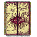 Ent 051 Harry Potter Marauders Map Tapestry Throw