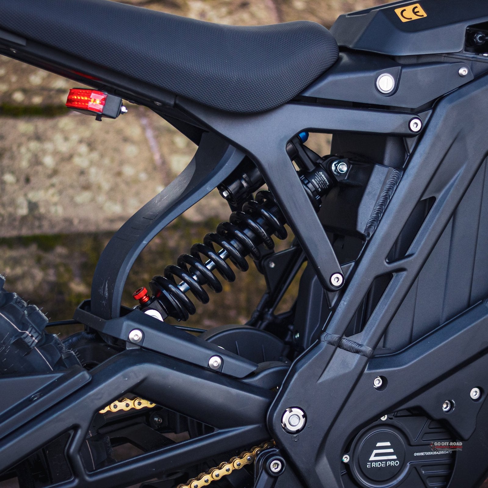 E RIDE PRO SE 19″/18″ “FATTY” 72V BIKE