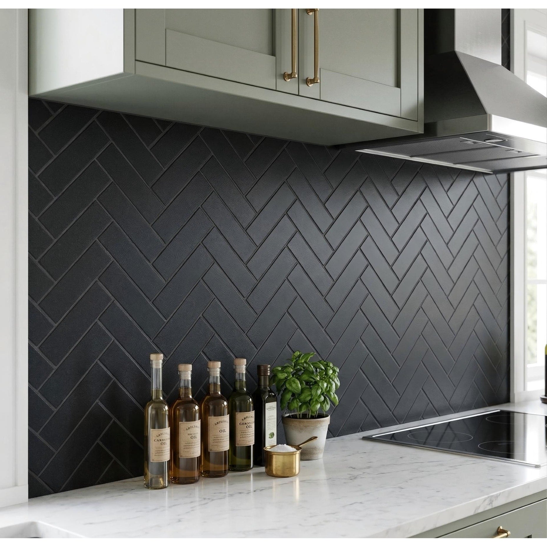 Es Stone Basalt Natural Stone Subway Tile 3 X 12 Wall Floor Tile Case 10 Sheets