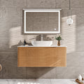 Eviva Leah 32 Inch Medium Oak Vanity
