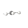 Justice Design Fusion Centric 3 Light Bath Bar With Opal Glass Shade