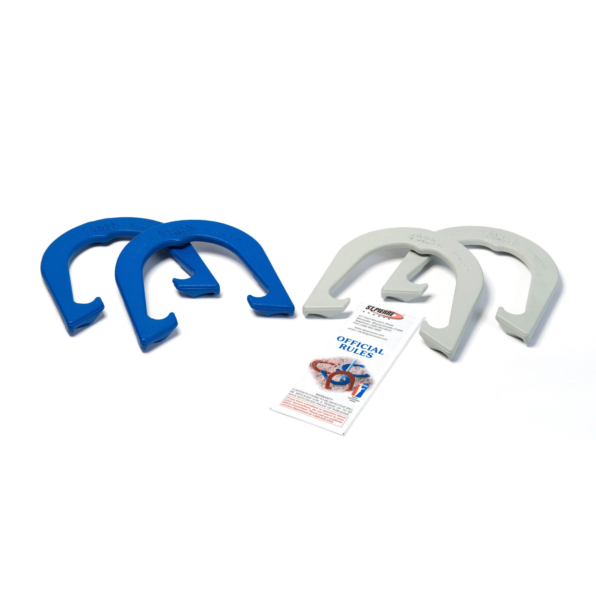 Eagle Tournament Horseshoe Set 4 Horseshoes By St.Pierre