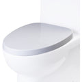 Eago R 359Seat Elongated Closed Front Toilet Seat With Soft Close White