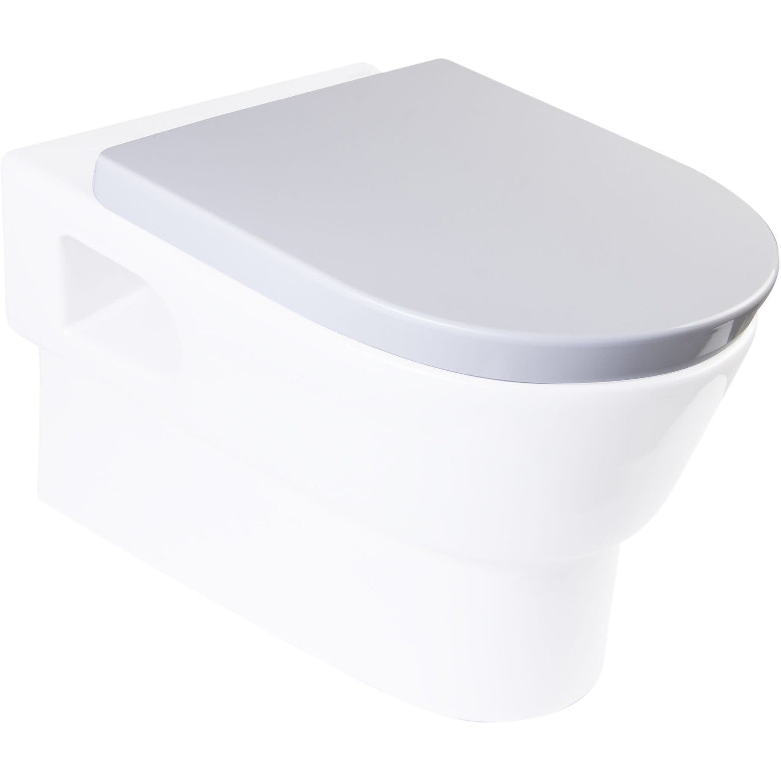 Eago R 332Seat Elongated Closed Front Toilet Seat With Soft Close White