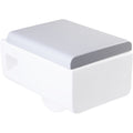 Eago R 333Seat Elongated Closed Front Toilet Seat With Soft Close White