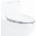 Eago R 358Seat Elongated Closed Front Toilet Seat With Soft Close White