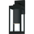 Earth Black Led Outdoor Wall Lantern From The Westover Collection