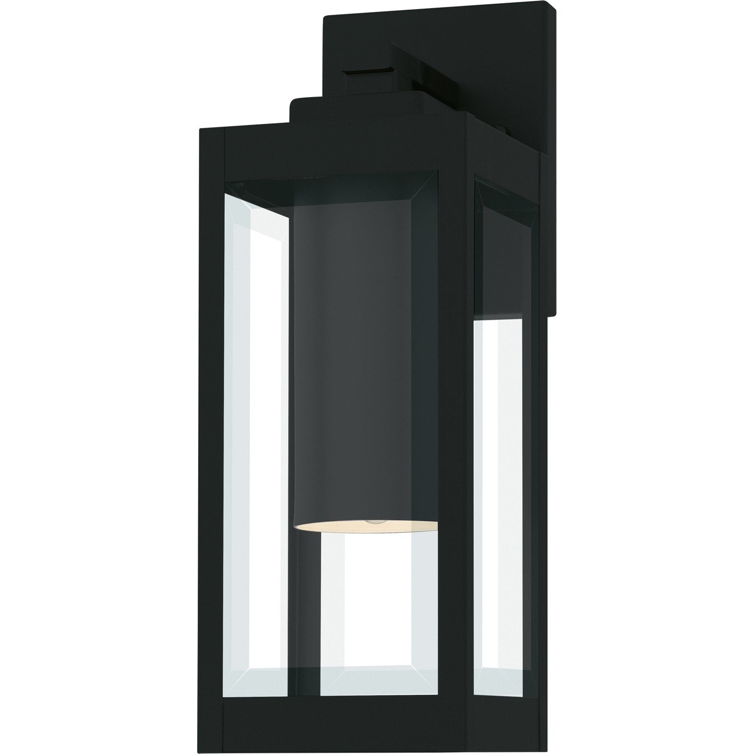 Earth Black Led Outdoor Wall Lantern From The Westover Collection