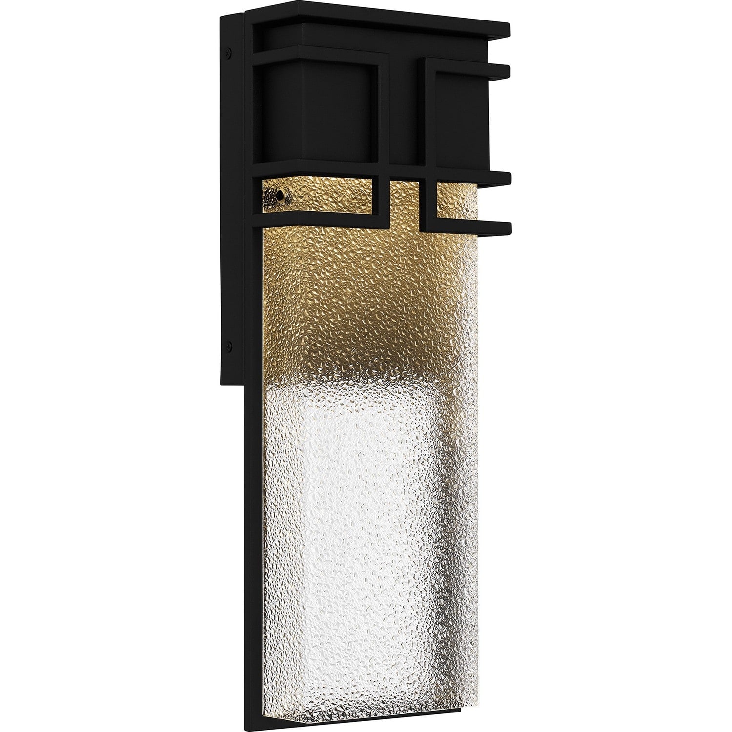 Earth Black Led Outdoor Wall Mount From The Daymon Collection