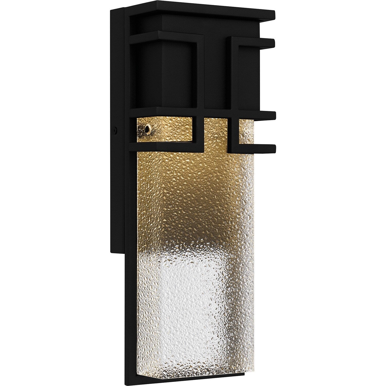 Earth Black Led Outdoor Wall Mount From The Daymon Collection