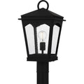 Earth Black Outdoor Post Lantern From The Huck Collection
