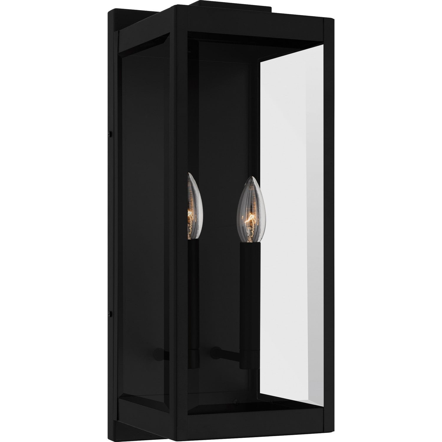 Earth Black Outdoor Wall Lantern From The Eastover Collection