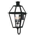 Earth Black Outdoor Wall Lantern From The Rue De Royal Collection
