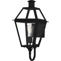 Earth Black Outdoor Wall Lantern From The Rue De Royal Collection
