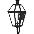 Earth Black Outdoor Wall Lantern From The Rue De Royal Collection