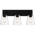 Earth Black Three Light Bath From The Dacosta Collection