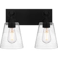 Earth Black Two Light Bath From The Dacosta Collection