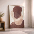 Earthen Strata Ii Handed Painted Canvas