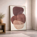 Earthen Strata I Handed Painted Canvas