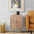 Two Door Mango Wood Side Cabinet