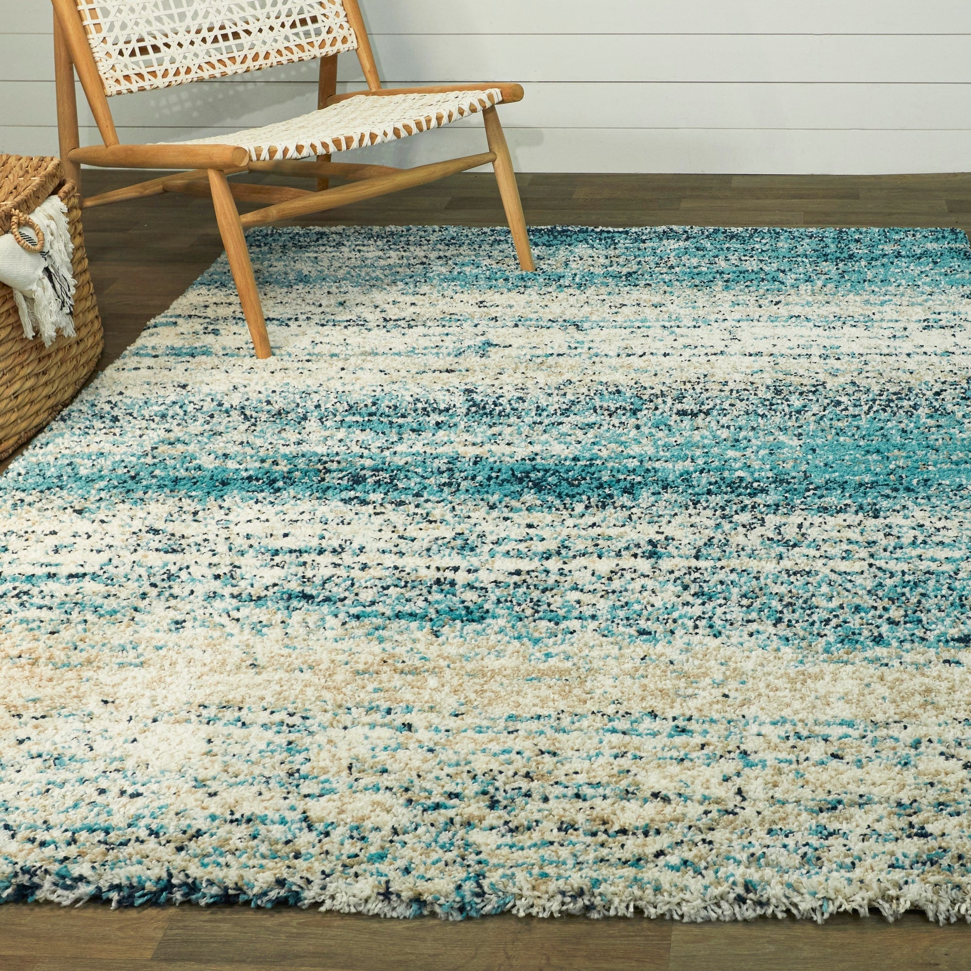 Eastleigh Abstract Shag Area Rug