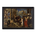 Ecce C 1543 Titian Custom Framed Canvas