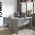 Office By Kathy Ireland Echo L Shaped Bow Front Desk