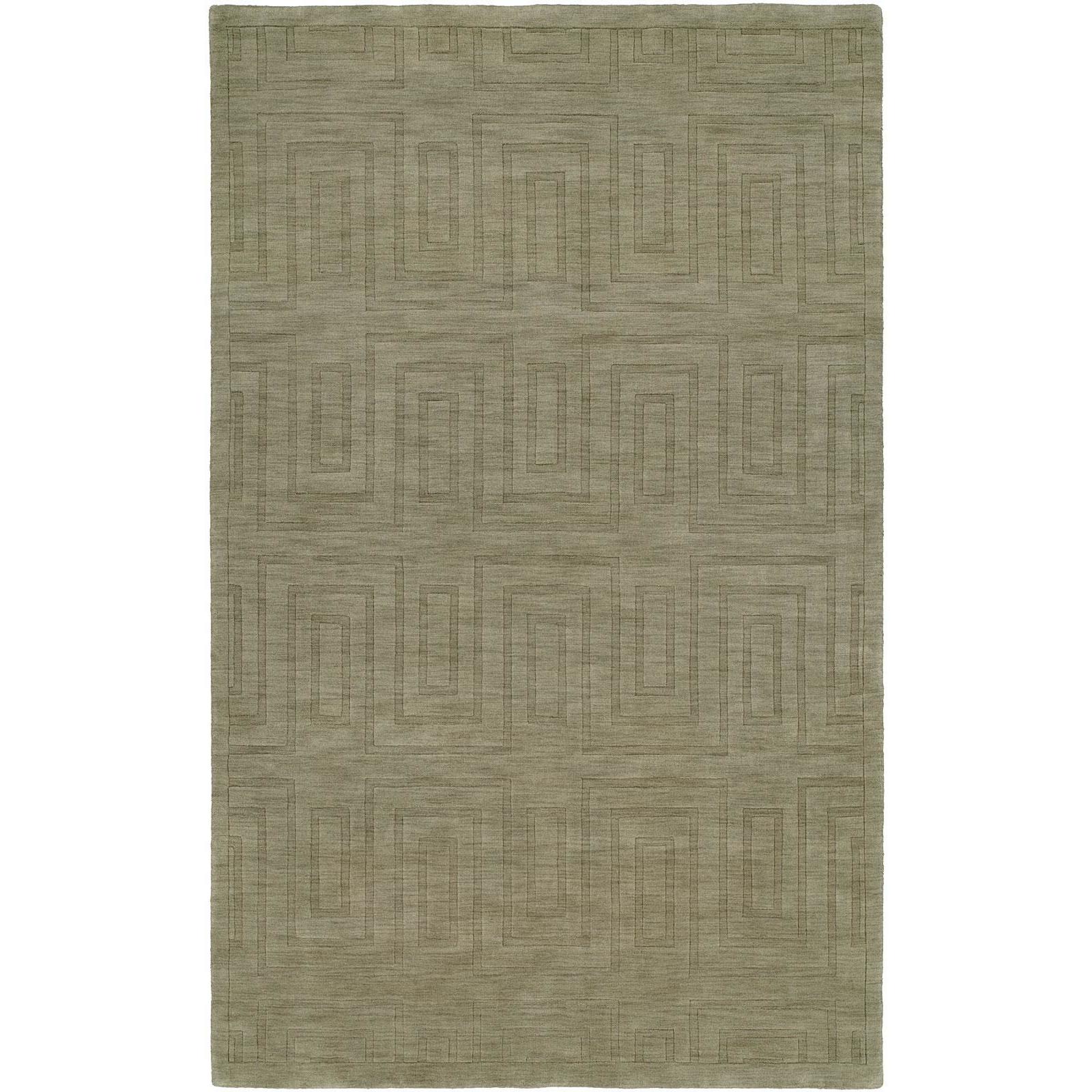 Echo Stone Wool Handmade Area Rug 96 X 136