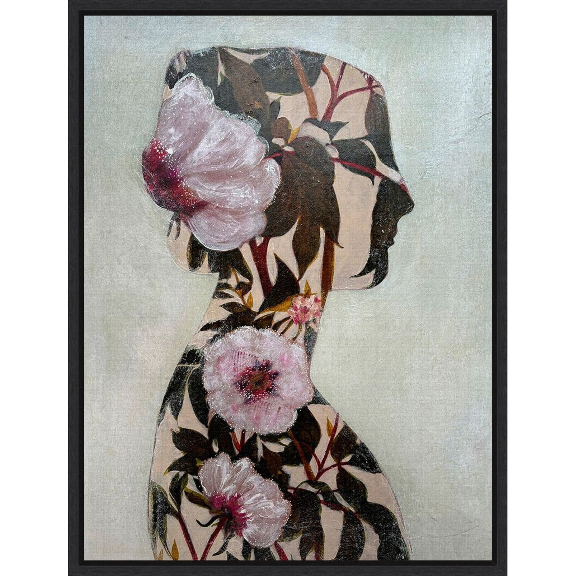 Echoes Of Eden No. 2 By Karenina Fabrizzi 23 X 30 In. Framed Canvas Wall Art Print