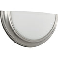 Eclipse Led Collection Brushed Nickel One Light Led Wall Sconce