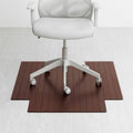 Eco Bamboo Standard Cherry Chair Mat 36 X 48